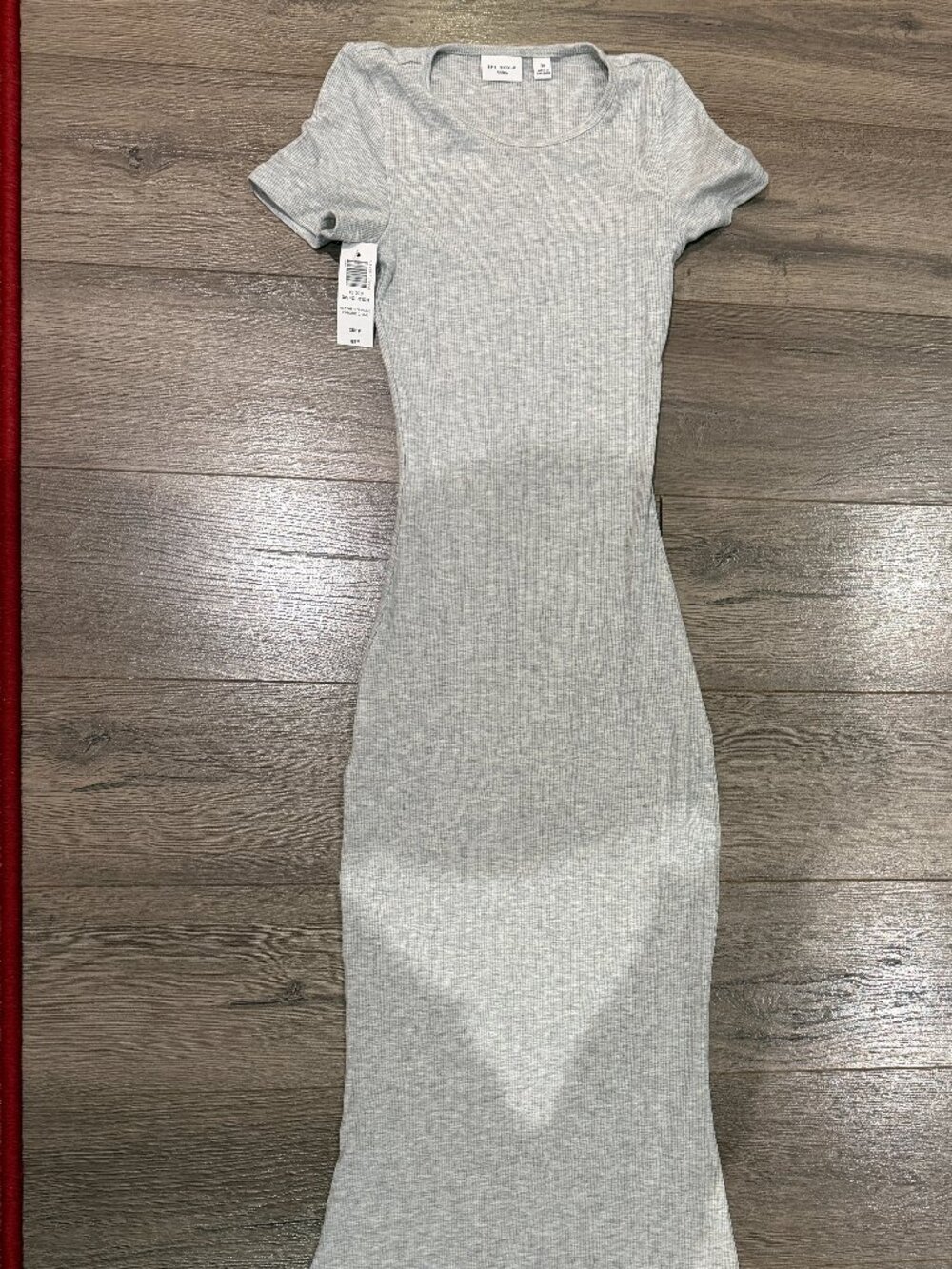 Aritzia | Luxe Lounge Disposition Dress | Heather Chrome